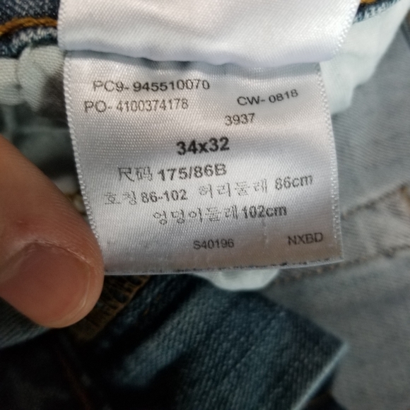 Levi Strauss Blue Jeans - Picture 5 of 5